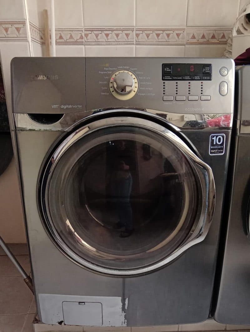 Lavadora Samsung ecobubble reparada