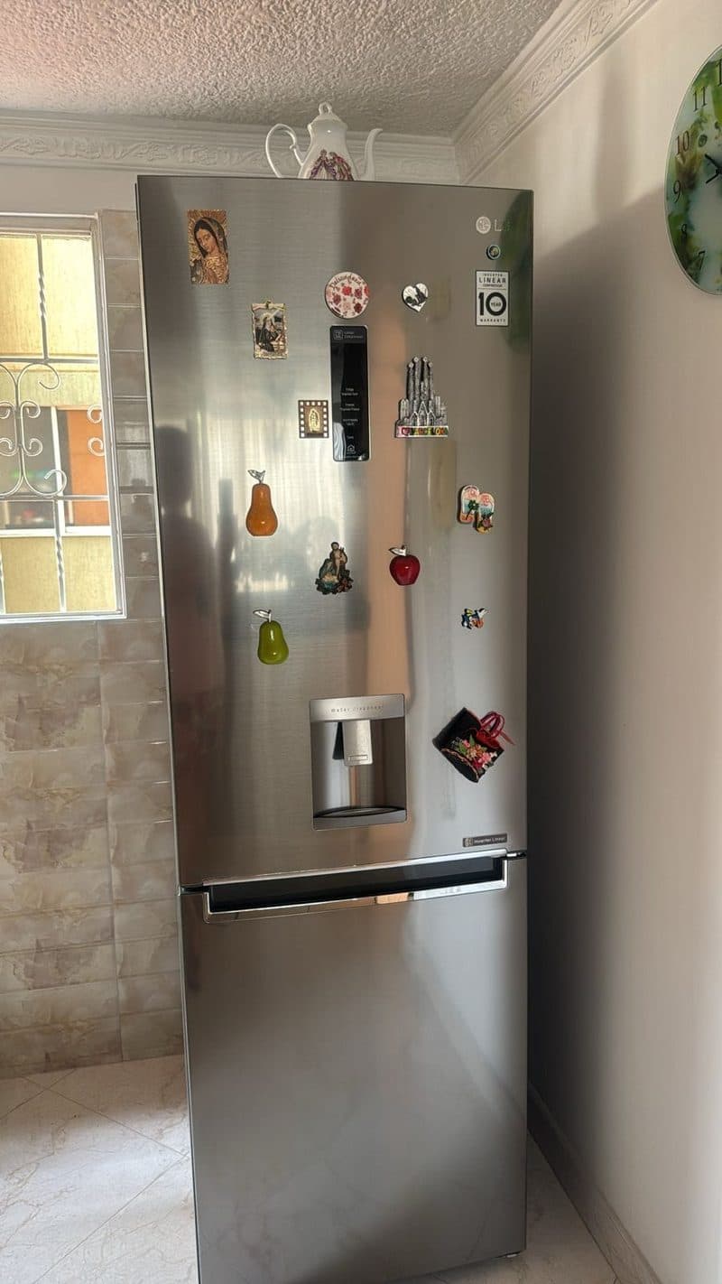 Nevera LG bottom freezer reparada